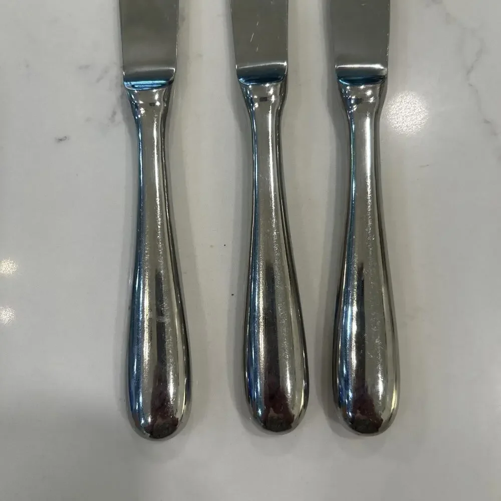 Wallace‎ Dinner Knives Continental Classic Stainless Flatware Replacements 3 PC